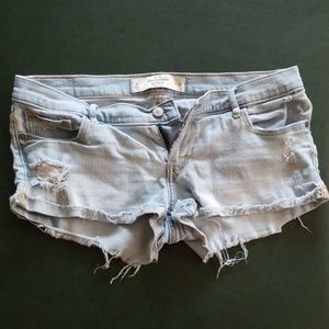 Abercrombie jean shorts